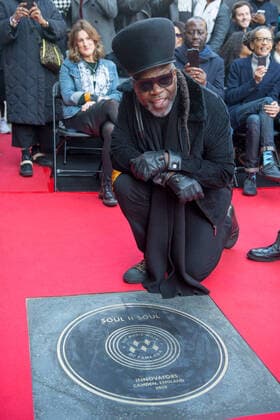 Bilder des Jahres 2020, Entertainment 03 März Entertainment Themen der Woche KW10 Entertainment Bilder des Tages March 6, 2020: Music Walk Of Fame, Soul II Soul stone unveiling, camden Highstreet, London, United Kingdom March 6th 2020  - ZUMAr152 20200306_zaa_r152_037 Copyright: xOm1x