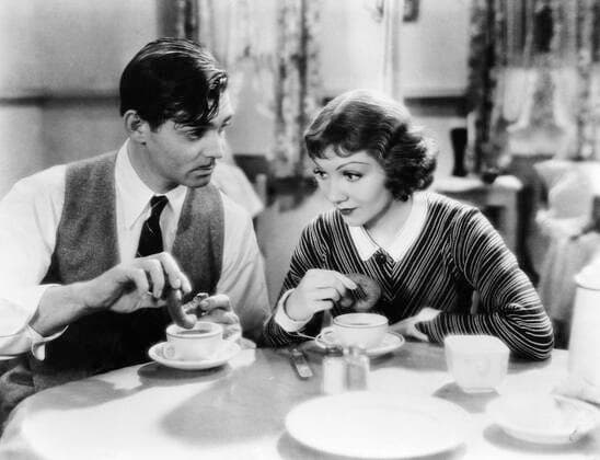 OSCARS. Bester Hauptdarsteller. PreistrÃ¤ger 1931-1940 IT HAPPENED ONE NIGHT, Clark Gable, Claudette Colbert, 1934 Courtesy Everett Collection PUBLICATIONXNOTxINxCANxCHNxFRAxITAxJPNxNORxPOLxRUSxESPxUKxUSA Copyright: xCourtesyxEverettxCollectionx MBDITHA EC065