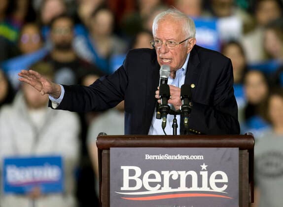 March 06, 2020 - Detroit, Michigan, U.S. - U.S. Senator and Democratic presidential candidate BERNIE SANDERS holds a Get Out The Vote rally at the TCF Center. Detroit U.S. - ZUMAce6_ 20200306_zaf_ce6_012 Copyright: xBrianxCahnx