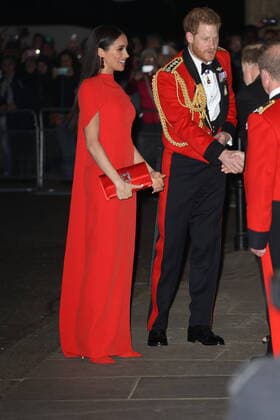 . 07 03 2020. London, United Kingdom. Prince Harry and Meghan Markle, the Duke and Duchess of Sussex, arriving at the Mountbatten Festival of Music at the Royal Albert Hall in London.  xStephenxLockx xi-Imagesx IIM-20867-0002