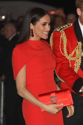 Entertainment Bilder des Tages . 07 03 2020. London, United Kingdom. Prince Harry and Meghan Markle, the Duke and Duchess of Sussex, arriving at the Mountbatten Festival of Music at the Royal Albert Hall in London.  xStephenxLockx xi-Imagesx IIM-20867-0016