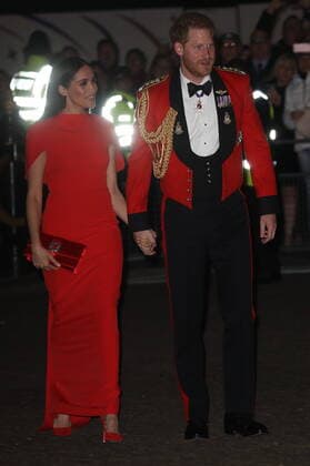 . 07 03 2020. London, United Kingdom. Prince Harry and Meghan Markle, the Duke and Duchess of Sussex, arriving at the Mountbatten Festival of Music at the Royal Albert Hall in London.  xStephenxLockx xi-Imagesx IIM-20867-0019