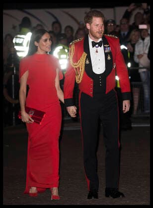 . 07 03 2020. London, United Kingdom. Prince Harry and Meghan Markle, the Duke and Duchess of Sussex, arriving at the Mountbatten Festival of Music at the Royal Albert Hall in London.  xStephenxLockx xi-Imagesx IIM-20867-0022