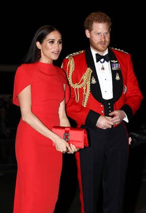 . 07 03 2020. London, United Kingdom. Prince Harry and Meghan Markle, the Duke and Duchess of Sussex, at the Mountbatten Festival of Music at the Royal Albert Hall in London.  xi-Imagesx Poolx IIM-20867-0041