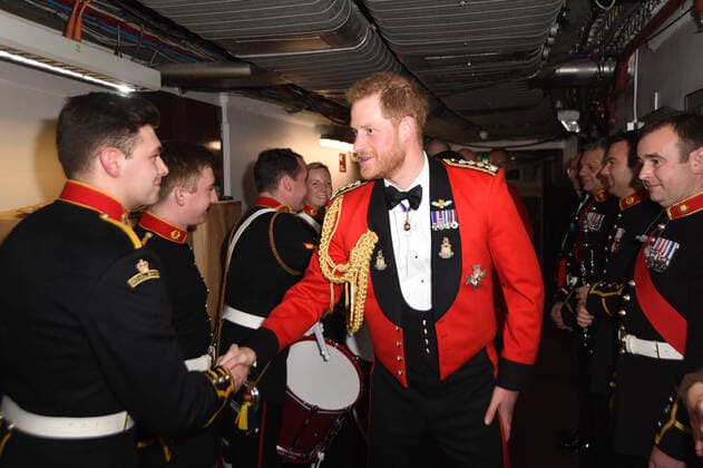 . 07 03 2020. London, United Kingdom. Prince Harry and Meghan Markle, the Duke and Duchess of Sussex, at the Mountbatten Festival of Music at the Royal Albert Hall in London.  xi-Imagesx Poolx IIM-20867-0061