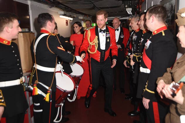 . 07 03 2020. London, United Kingdom. Prince Harry and Meghan Markle, the Duke and Duchess of Sussex, at the Mountbatten Festival of Music at the Royal Albert Hall in London.  xi-Imagesx Poolx IIM-20867-0062
