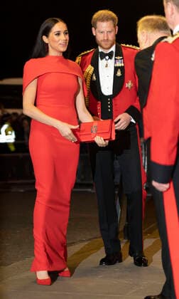 . 07 03 2020. London, United Kingdom. Prince Harry and Meghan Markle, the Duke and Duchess of Sussex, at the Mountbatten Festival of Music at the Royal Albert Hall in London.  xi-Imagesx Poolx IIM-20867-0070