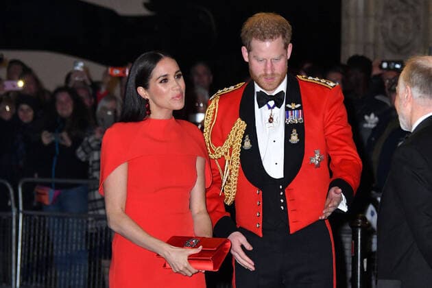 Prince Harry and Meghan Duchess of Sussex attend Mountbatten Music festival at Royal Albert Hall, London . 07 03 2020. London, United Kingdom. Prince Harry & Meghan Duchess of Sussex Mountbatten festival.  xNilsxJorgensenx xi-Imagesx IIM-20869-0008