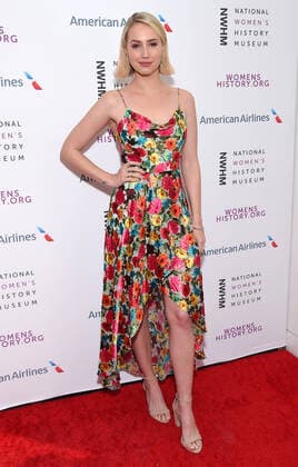 March 8, 2020, Los Angeles, California, USA: Molly McCook arrives for the 8th Annual Women Making History Awards held at the Skirball Cultural Center. Los Angeles USA - ZUMAo05_ 20200308_zaf_o05_021 Copyright: xLisaxO Connorx