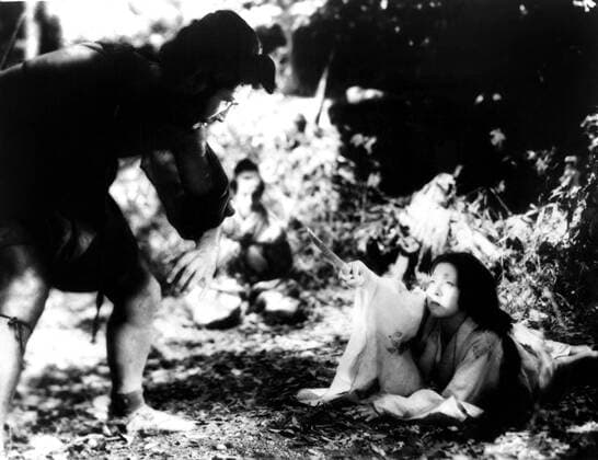 RASHOMON, Toshiro Mifune, Machiko Kyo, 1950. Courtesy Everett Collection PUBLICATIONXNOTxINxCANxCHNxFRAxITAxJPNxNORxPOLxRUSxESPxUKxUSA Copyright: xCourtesyxEverettxCollectionx MBDRASH EC001
