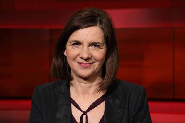 Katrin Göring-Eckardt (Fraktionsvorsitzende im Deutschen Bundestag, BÜNDNIS 90 DIE GRÜNEN) in der ARD-Talkshow hart aber fair am 09.03.2020 in Berlin. Thema: Fluchtziel Europa - Was haben wir aus 2015 eigentlich gelernt? *** Katrin Göring Eckardt Chairwoman of the parliamentary group in the German Bundestag, BÜNDNIS 90 DIE GRÜNEN in the ARD talk show hart aber fair on 09 03 2020 in Berlin Topic