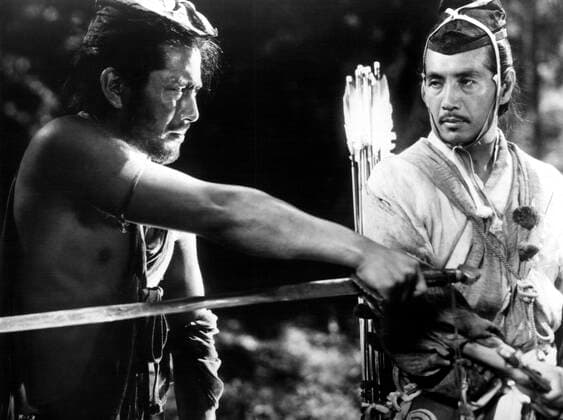 RASHOMON, Toshiro Mifune, Masayuki Mori, 1950. Courtesy Everett Collection !ACHTUNG AUFNAHMEDATUM GESCHÃ„TZT! PUBLICATIONXNOTxINxCANxCHNxFRAxITAxJPNxNORxPOLxRUSxESPxUKxUSA Copyright: xCourtesyxEverettxCollectionx MBDRASH EC004