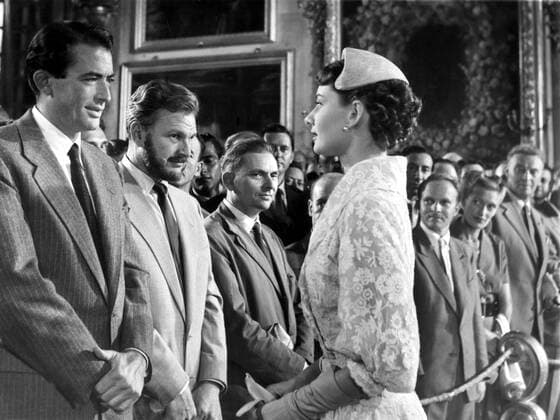 ROMAN HOLIDAY, Gregory Peck, Eddie Albert, Audrey Hepburn, 1953 Courtesy Everett Collection !ACHTUNG AUFNAHMEDATUM GESCHÃ„TZT! PUBLICATIONXNOTxINxCANxCHNxFRAxITAxJPNxNORxPOLxRUSxESPxUKxUSA Copyright: xCourtesyxEverettxCollectionx MBDROHO EC030