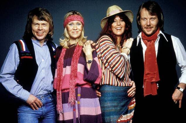 ABBA: THE MOVIE, Bjorn Ulvaeus, Agnetha Faltskog, Anni-Frid Lyngstad, Benny Andersson, 1977 Courtesy Everett Collection !ACHTUNG AUFNAHMEDATUM GESCHÃ„TZT! PUBLICATIONXNOTxINxCANxCHNxFRAxITAxJPNxNORxPOLxRUSxESPxUKxUSA Copyright: xCourtesyxEverettxCollectionx MCDABTH EC003
