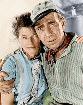 OSCARS. Bester Hauptdarsteller. PreistrÃ¤ger 1951-1960 THE AFRICAN QUEEN, (from left): Katharine Hepburn, Humphrey Bogart, 1951 Courtesy Everett Collection !ACHTUNG AUFNAHMEDATUM GESCHÃ„TZT! PUBLICATIONXNOTxINxCANxCHNxFRAxITAxJPNxNORxPOLxRUSxESPxUKxUSA Copyright: xCourtesyxEverettxCollectionx MCDAFQU EC004