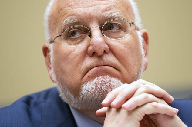 Robert Redfield, Director of the Centers for Disease Control and Prevention, during a House Oversight Committee Hearing on Coronavirus preparedness and response on Capitol Hill in Washington, D.C. on March 11, 2020.  WAP20200311303 KEVINxDIETSCH