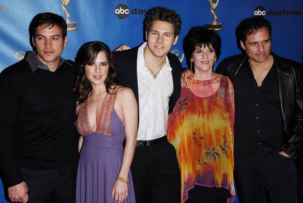 General Hospital Cast - Tyler Christopher, Kelly Monaco, Scott Clifton, Executive Producer Jill Farren-Phelps and Maurice Benard at the ABC Daytime Emmy Nominees Dinner held at Spago in Beverly Hills, CA. The event took place on Friday, March 31, 2006. Photo by: SBM PictureLux - All Rights Reserved - File Reference 33984-1127SBMPLX CA United States Of America  Copyright: xSBMx xPictureLuxx 339841127SBMPLX