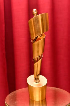 The winner trophy Lola at the photo session at the press conference announcing the nominations for the German Film Award 2020 at the Delphi Filmpalast Berlin, 11 03 2020 Foto:xF.xKernx xFuturexImage
