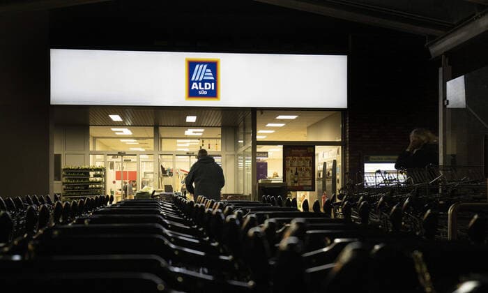 Entrance of an Aldi Sued branch in Bonn, den 10 03 2020 Bonn Germany Copyright: xUtexGrabowsky photothek.netx