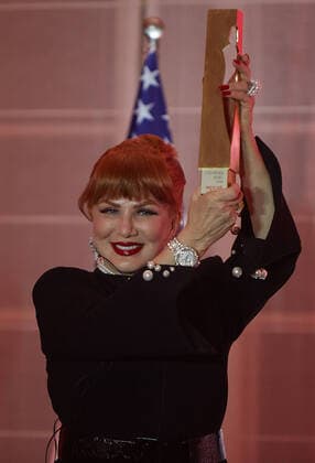 March 12, 2020, Warsaw, Mazovian, Poland: For The Abolition Of Visas To The USA, Which Is A Milestone In Polish-American Relations And The Liquidation Of The Last Relic Of The Cold War, The Title Of Man Of The Year 2019 Was Awarded By The Editors Of The Weekly Wprost To A Great Friend Of Poland - The US Ambassador in Warsaw, GEORGETTE MOSBACHER..in the picture: GEORGETTE MOSBACHER Warsaw Poland - ZUMAm332 20200312_zip_m332_048 Copyright: xHubertxMathisx