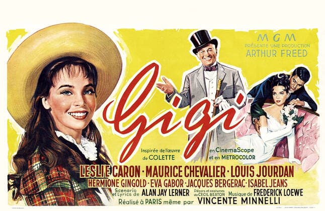 GIGI, from left: Leslie Caron, Maurice Chevalier, Louis Jourdan, Leslie Caron (seated), 1958 Courtesy Everett Collection !ACHTUNG AUFNAHMEDATUM GESCHÃ„TZT! PUBLICATIONXNOTxINxCANxCHNxFRAxITAxJPNxNORxPOLxRUSxESPxUKxUSA Copyright: xCourtesyxEverettxCollectionx MCDGIGI EC011