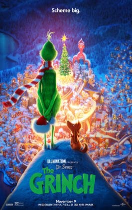 THE GRINCH, (aka DR. SEUSS THE GRINCH), US advance poster, l-r: The Grinch, Max, 2018. Universal Pictures courtesy Everett Collection !ACHTUNG AUFNAHMEDATUM GESCHÃ„TZT! PUBLICATIONXNOTxINxCANxCHNxFRAxITAxJPNxNORxPOLxRUSxESPxUKxUSA Copyright: xUniversal CourtesyxEverettxCollectionx MCDGRIN EC149