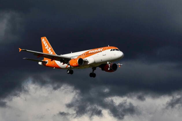 Aircraft easyJet Europe Airbus A319 100, OE LQQ, Zurich Kloten, Switzerland, 11 03 2020