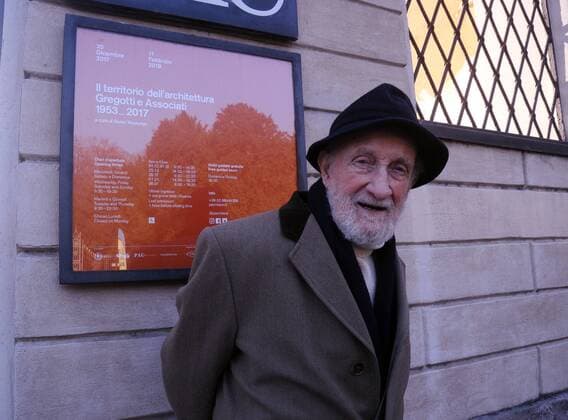 Conference for the opening of the exhibition on Vittorio Gregotti at the PAC, Vittorio Gregotti in front of the PAC (Maurizio Maule Fotogramma, Milan - 2017-12-19) ps the photo can be used in respect of the context in which it was taken, and without defamatory intent of the dignity of the people represented (Maurizio Maule Fotogramma, Archive Photos - 2020-03-15) p.s. la foto e utilizzabile nel rispetto del contesto in cui e stata scattata, e senza intento diffamatorio del decoro delle persone rappresentate  Copyright: xMaurizioxMaulex xFOTOGRAMMAx
