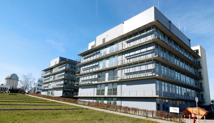 Tuebingen 15 03 2020 Exterior view of the headquarters of the biopharmaceutical company CureVac AG in Tuebingen ULMER