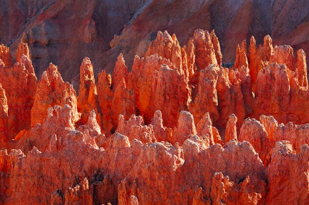 Bryce Canyon Hoodoos at Sunset, Sunset Point, Bryce Canyon National Park, Utah Burbank CA USA Copyright: xRonxReznickx RZE-1330