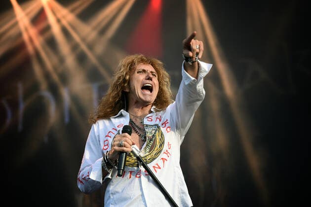 Sänger David Coverdale (Whitesnake) beim Auftritt auf dem Wacken-Open-Air in Wacken snapshot-photography H.Jarosch *** Singer David Coverdale Whitesnake at the Wacken Open Air in Wacken snapshot photography H Jarosch