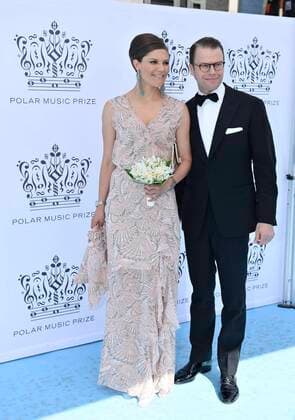 STOCKHOLM 20150609 Crown Princess Victoria and Prince Daniel are seen arriving to the Polar Music Awards in the Concert Hall in Stockholm, Sweden, June 9, 2015 Stockholm Sverige x10300x,  Copyright: xMajaxSuslin TTx POLAR PRIZE 2015