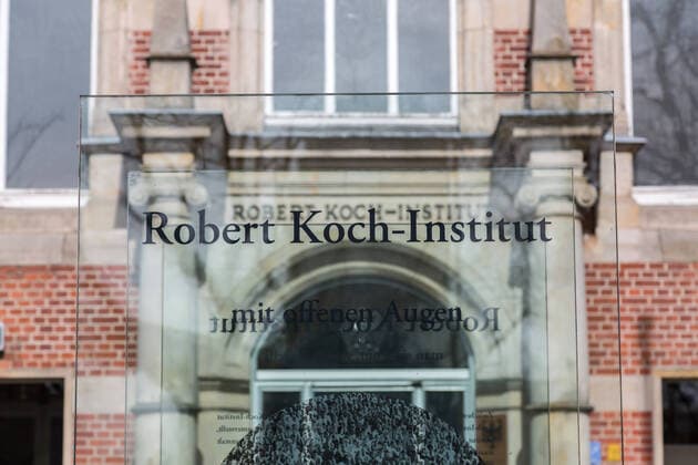 Robert Koch Institute on the North Bank in Berlin on 18 03 2020
