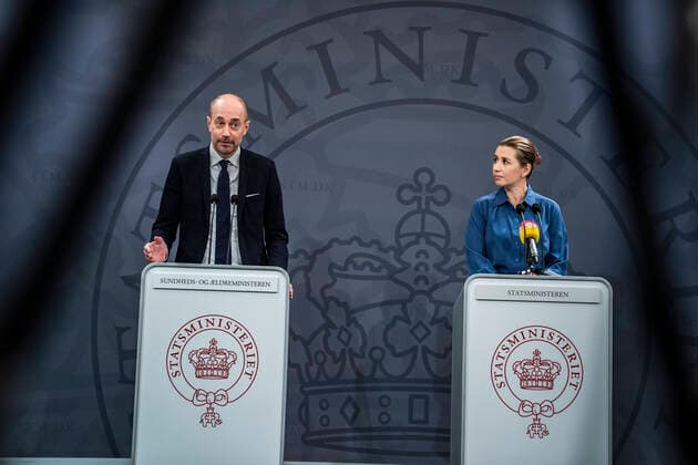 Prime Minister Mette Frederiksen S holds the children press conference, where she answers questions from the children about coronavirus and COVID 19 Friday, March 20, 2020, Denmark,  Copyright: MartinxSylvestx COP103 spdk20200320-122516-L