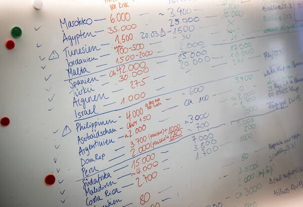 Operation Airlift List with the number of German citizens abroad The Crisis Response Centre at the Federal Foreign Office organises the repatriation of German citizens from abroad Berlin 20 03 2020 Berlin Germany Copyright: xThomasxKoehler photothek.dex