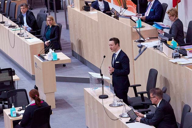 Vienna 20 03 2020 Parliamen