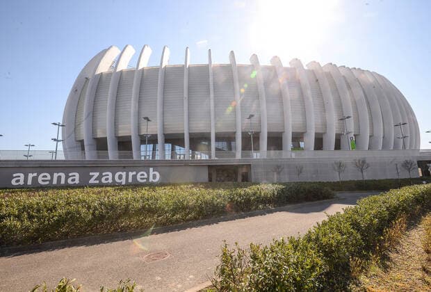 Improvised hospital for patients - Zagreb, Croatia 20.03.2020., Zagreb, Croatia - The National Civil Protection Headquarters is installing beds for patients with the coronavirus in the Arena Center. MarkoxPrpic PIXSELL