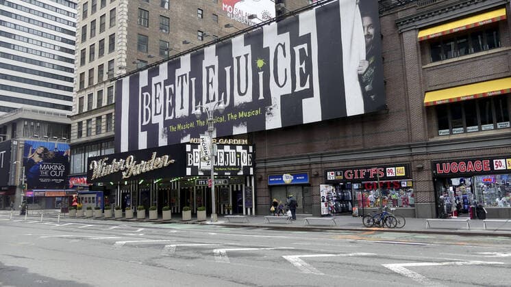 March 20, 2020, Nova York, EUA: (NEW)..New Yorkers to stay at home-new order from Governor. ..March 20,2020,New York,USA:..The empty streets in New York because of the Coronavirus, this Friday (20). According to New York Governor Andrew Cuomo, all non-essential workers in the state will be ordered to stay home starting from tomorrow (21)...Credit: Thenews2 Nova York - ZUMAn293 20200320_znp_n293_011 Copyright: xJuliaxMineevax