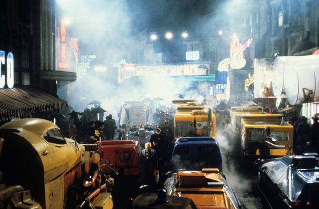 BLADE RUNNER, 1982, (c) Warner Bros. courtesy Everett Collection Warner Bros. courtesy Everett Collection !ACHTUNG AUFNAHMEDATUM GESCHÃ„TZT! PUBLICATIONXNOTxINxCANxCHNxFRAxITAxJPNxNORxPOLxRUSxESPxUKxUSA Copyright: xCourtesyxEverettxCollectionx MSDBLRU EC016
