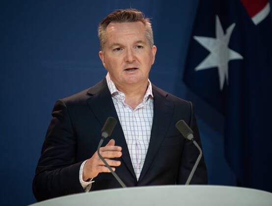 LABOR CORONAVIRUS PRESSER, Shadow Minister for Health Chris Bowen speaking at a media conference in Sydney, Saturday, March 21, 2020. ( NO ARCHIVING, EDITORIAL USE ONLY, NO USE IN BOOKS WITHOUT CONSENT SYDNEY NSW AUSTRALIA  Copyright: xJAMESxGOURLEYx 20200321001458531598