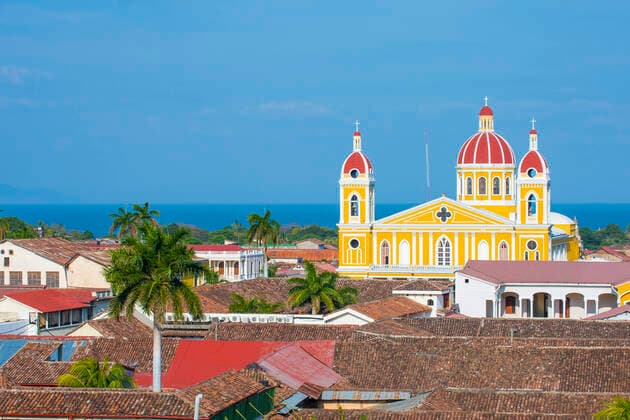 City view of Granada Nicaragua. Granada was founded in 1524 and it s the first European city in mainland America Granada Nicaragua Copyright: xKobbyxDaganx KOB-Granada27