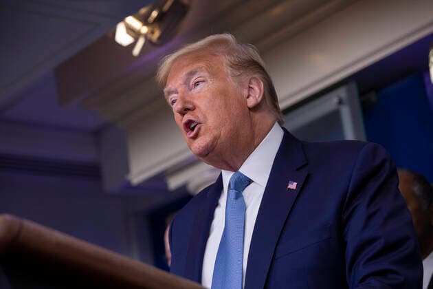March 21, 2020, Washington, District of Columbia, USA: United States President Donald J. Trump makes remarks on the Coronavirus crisis in the Brady Press Briefing Room of the White House in Washington, DC on Saturday, March 21, 2020 Washington USA - ZUMAs152 20200321_zaa_s152_004 Copyright: xStefanixReynoldsx