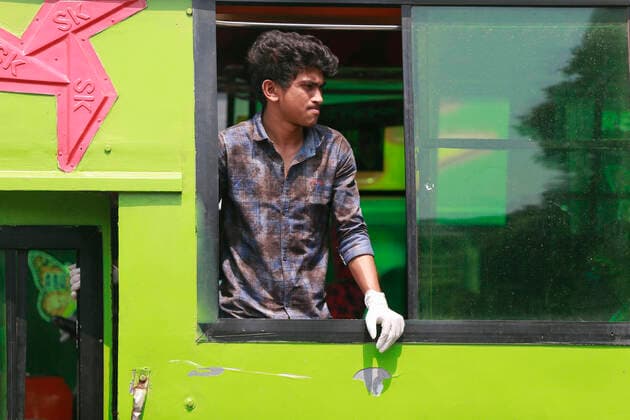 March 22, 2020, Dhaka, Dhaka, Bangladesh: Bangladeshi people take precaution during the spread of coronavirus, in Dhaka, Bangladesh, March 22, 2020. 3 more tested positive for COVID-19, raising the number of coronavirus patients to 27 in Bangladesh. The Bangladeshi government has imposed a restriction on all kinds of political, social, cultural and religious gatherings in an effort to contain the further spread of novel coronavirus in the country. Besides, people having fever, cough, influenza or other symptoms of COVID-19 as well as family members of coronavirus-infected patients and those come in contact with the patients have been asked not to go to mosques and other worship places. Dhaka Bangladesh - ZUMAd117 20200322_zap_d117_016 Copyright: xSuvraxKantixDasx