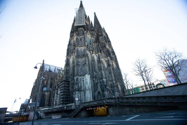 Cologne COVID 19 Cologne, 22 03 2020 Trankgasse Dom Cologne COVID 19 on 22 03 2020 in the city in Cologne Germany Photo Andreas Dick Koeln Stadt Nordrhein Westfalen Germany Copyright: xBEAUTIFULxSPORTS AndreasxDickx