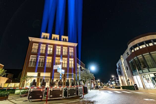 RAAMSDONKSVEER, , 22-03-2020, dutchnews, , Light the Sky for corona Light the Sky for corona  x7562140x Copyright: