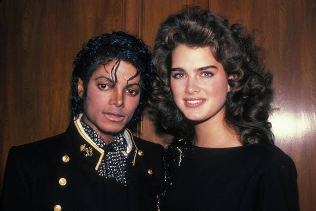 Michael Jackson With Brooke Shields at the Museum Of Natural History in New York City 1984. Copyright: xx