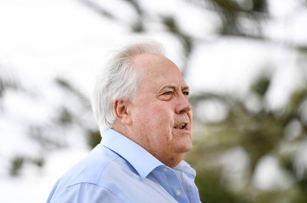 CLIVE PALMER COVID19 ANNOUNCEMENT, Businessman Clive Palmer is seen during a press conference on the Gold Coast, Monday, March 23, 2020. Mr Palmer said he will pay for more than one million doses of a malaria drug that could help fight coronavirus. ( NO ARCHIVING, EDITORIAL USE ONLY, NO USE IN BOOKS WITHOUT CONSENT BRISBANE QLD AUSTRALIA  Copyright: xDANxPELEDx 20200323001458846986