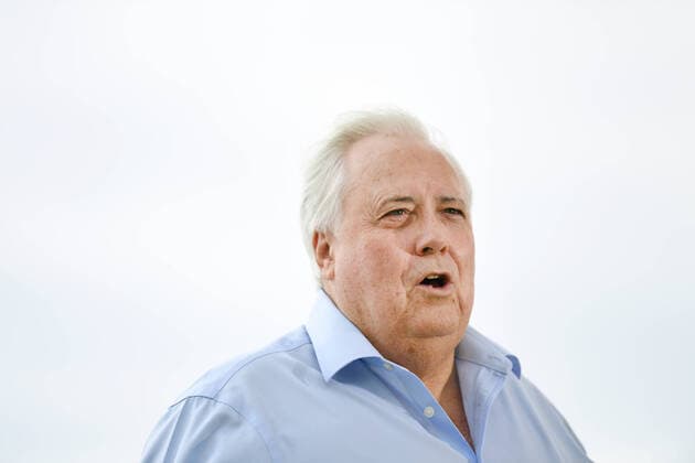 CLIVE PALMER COVID19 ANNOUNCEMENT, Businessman Clive Palmer is seen during a press conference on the Gold Coast, Monday, March 23, 2020. Mr Palmer said he will pay for more than one million doses of a malaria drug that could help fight coronavirus. ( NO ARCHIVING, EDITORIAL USE ONLY, NO USE IN BOOKS WITHOUT CONSENT BRISBANE QLD AUSTRALIA  Copyright: xDANxPELEDx 20200323001458847104