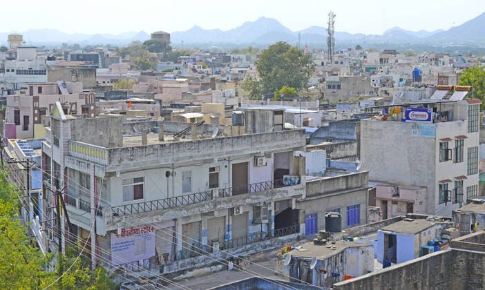 India: Janta Curfew in Rajasthan A view of closed houses during Janta Curfew in the wake of coronavirus pandemic in Beawar. Beawar Rajashan India Copyright: SumitxSaraswat