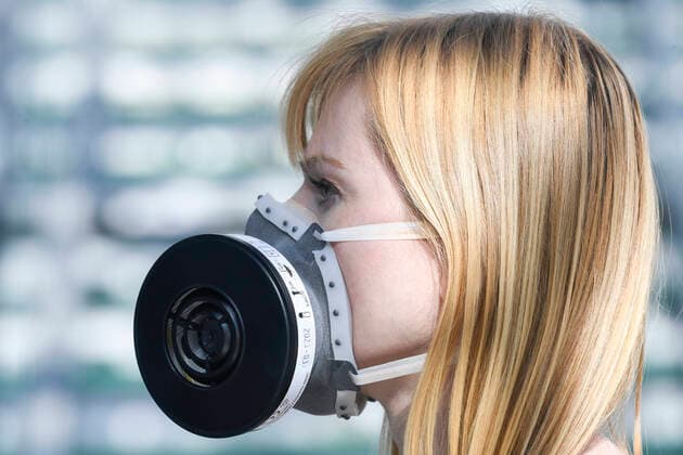 The Czech Technical University (CVUT) in Prague can start manufacturing up to 10,000 respirators with the strongest protection a day and it will start supplying them to the teaching hospitals as of next week, Alena Novakova, Press Manager of The Czech Technical University (CVUT) said in Prague, Czech Republic, March 22, 2020. The CVUT experts have developed a respirator on a 3D printer. The special filter lasts for about a week. This is an even stronger protection than the FFP3 respirators. (CTKxPhoto MichalxKamaryt) CTKPhotoP202003230460701 KMT 03